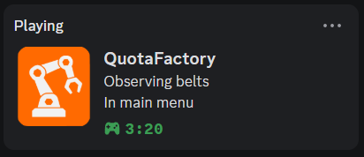 Rich presence preview